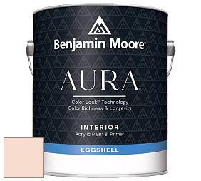 Benjamin Moore Aura 524 Waterborne Interior Eggshell Finish краска цвет 2168-60 Peach Nectar