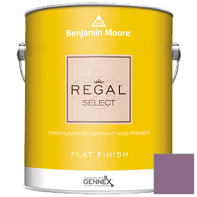 Краска Regal Select Waterborne Interior Flat Finish (547) цвет 1371 Plum Perfect