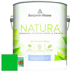Benjamin Moore 513 Natura Interior Eggshell Finish краска с блеском цвет RAL 6038 