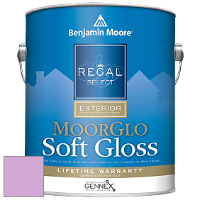 Benjamin Moore W096 Regal Select Exterior Paint-Moor GloSoft Gloss Finish краска цвет 2074-50 Exotic Fuchsia