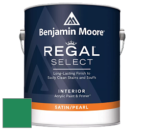 Benjamin Moore 550 Regal Select Waterborne Interior Pearl Finish краска цвет 2039-20 Emerald Isle