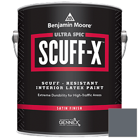 Краска Ultra Spec SCUFF-X Interior Satin Finish (486) цвет 1630 Ocean Floor