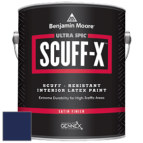 Benjamin Moore 486 Ultra Spec SCUFF-X Interior Satin Finish краска цвет RAL 5013 