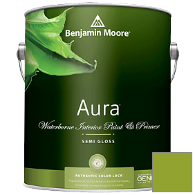 Краска Aura Waterborne Interior Semi-gloss Finish (528) цвет 2028-20 Douglas Fir