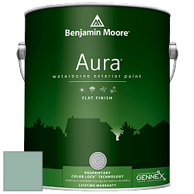Benjamin Moore Aura 629 Waterborne Exterior Flat Finish краска цвет HC-138 BM HC-138