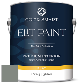 COLOR SMART CS 745 ELIT PAINT глубокоматовая моющаяся краска цвет NCS S 5005-G20Y 