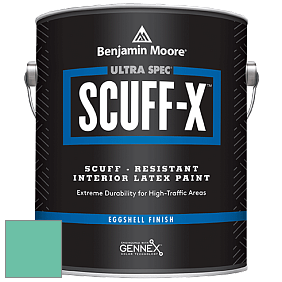 Benjamin Moore 485 Ultra Spec SCUFF-X Interior Eggshell Finish краска цвет 606 Island Paradise