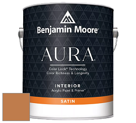 Benjamin Moore Aura 526 Waterborne Interior Satin Finish покрытие цвет NCS S 3050-Y30R 