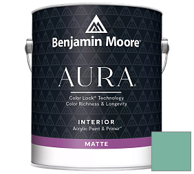Краска Benjamin Moore Aura Interior Paint - Matte (522) цвет 2041-40 Juneau Spring