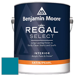 Benjamin Moore 550 Regal Select Waterborne Interior Pearl Finish краска цвет NCS S 3060-B10G 