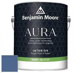 Benjamin Moore Aura 528 Waterborne Interior Semi-gloss Finish краска цвет RAL 5023 