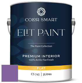 COLOR SMART CS 745 ELIT PAINT глубокоматовая моющаяся краска цвет RAL 4005 