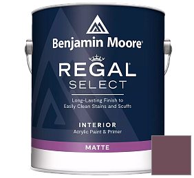 Краска Regal Select Interior Paint - Matte (548) цвет 1365 BordÃ©aux Red