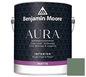 Краска Benjamin Moore Aura Interior Paint - Matte (522) цвет HC-130 BM HC-130
