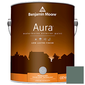 Краска Aura Waterborne Exterior Low Lustre Finish (634) цвет 692 Jack Pine