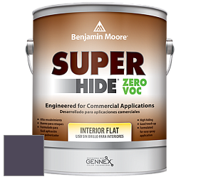 Benjamin Moore 355 Super Hide Zero Voc Interior Flat краска цвет 2070-20 Plum Royale