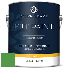 COLOR SMART CS 745 ELIT PAINT глубокоматовая моющаяся краска цвет NCS S 2070-G20Y 