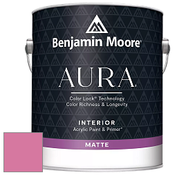 Benjamin Moore Aura 522 Interior Paint - Matte краска цвет 2086-40 Deep Carnation