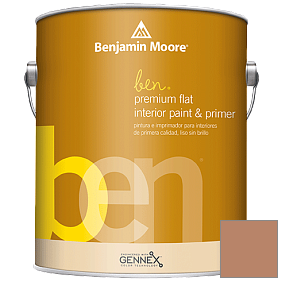 Краска Ben Premium Interior Latex Flat (W625) цвет 1221 Potters Clay