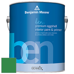 Benjamin Moore Ben W626 Premium Interior Latex Eggshell краска цвет 2037-20 Jade Green