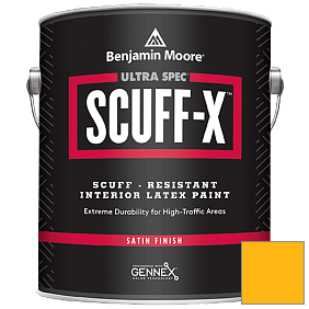 Краска Ultra Spec SCUFF-X Interior Satin Finish (486) цвет 2019-30 Sunflower