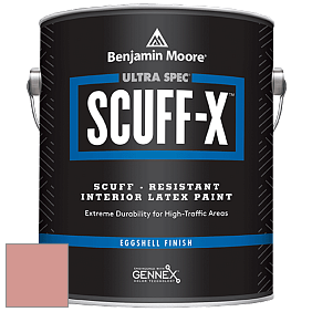Benjamin Moore 485 Ultra Spec SCUFF-X Interior Eggshell Finish краска цвет 2089-40 Tomato Cream Sauce