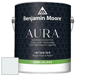 Benjamin Moore Aura 528 Waterborne Interior Semi-gloss Finish краска цвет NCS S 0502-B 