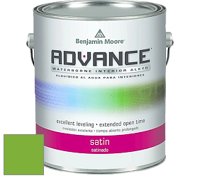 Benjamin Moore 792 Advance Interior Paint-Satin эмаль цвет 2030-30 Lucky Charm Green