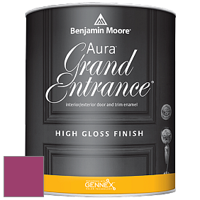 Benjamin Moore Aura 148 Grand Entrance High Gloss эмаль цвет 2077-20 Gypsy Pink