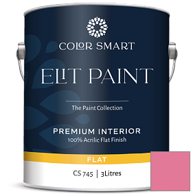 Краска COLOR SMART CS 745 ELIT PAINT глубокоматовая моющаяся краска цвет 2000-40 Strawberry Shortcake