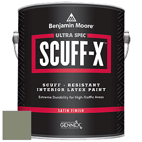 Benjamin Moore 486 Ultra Spec SCUFF-X Interior Satin Finish краска цвет AF-460 