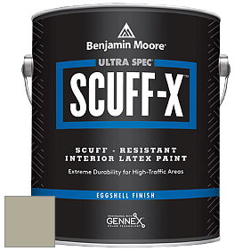 Benjamin Moore 485 Ultra Spec SCUFF-X Interior Eggshell Finish краска цвет NCS S 3010-G80Y 