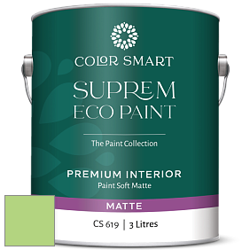 COLOR SMART CS 619 SUPREM ECO PAINT матовая краска цвет NCS S 0550-G30Y 