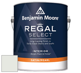 Benjamin Moore 550 Regal Select Waterborne Interior Pearl Finish краска цвет OC-54 White Wisp