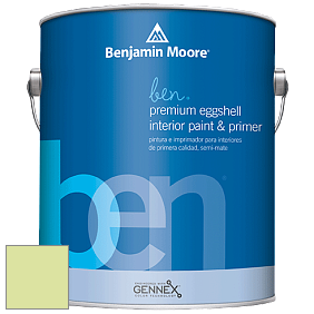 Benjamin Moore Ben W626 Premium Interior Latex Eggshell краска цвет NCS S 0530-G50Y 