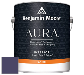 Benjamin Moore Aura 526 Waterborne Interior Satin Finish покрытие цвет NCS S 6030-R60B 