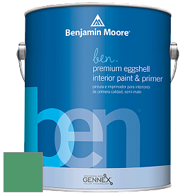 Benjamin Moore Ben W626 Premium Interior Latex Eggshell краска цвет 2038-30 Prairie Green
