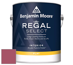 Benjamin Moore 547 Regal Select Waterborne Interior Flat Finish краска цвет 2084-30 Rouge