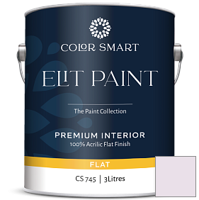 Краска COLOR SMART CS 745 ELIT PAINT глубокоматовая моющаяся краска цвет 2073-70 Purple Cream