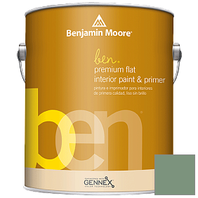 Краска Ben Premium Interior Latex Flat (W625) цвет 635 Parsley Snips