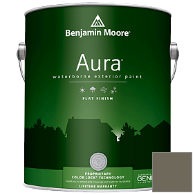 Краска Aura Waterborne Exterior Flat Finish (629) цвет 1561 Castle Peak Gray