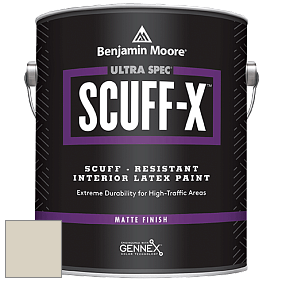 Benjamin Moore 484 Ultra Spec SCUFF-X Interior Matte Finish краска цвет OC-32 BM OC-32