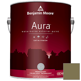 Краска Aura Waterborne Exterior Satin Finish (631) цвет 497 Shady Lane