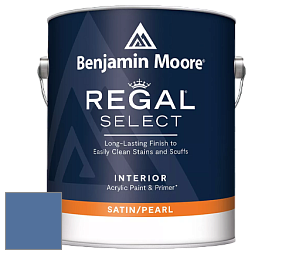 Benjamin Moore 550 Regal Select Waterborne Interior Pearl Finish краска цвет NCS S 4040-R80B 