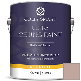 Краска COLOR SMART CS 758 ULTRA CEILING PAINT ультраматовая краска цвет 2095-50 Just Beige