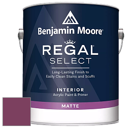 Benjamin Moore 548 IRegal Select Interior Paint - Matte краска цвет NCS S 4050-R30B 