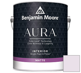 Краска Benjamin Moore Aura Interior Paint - Matte (522) цвет 2073-70 Purple Cream