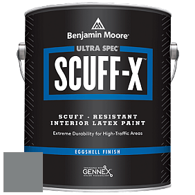 Benjamin Moore 485 Ultra Spec SCUFF-X Interior Eggshell Finish краска цвет 2134-40 Whale Gray