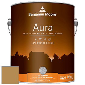 Benjamin Moore Aura 634 Waterborne Exterior Low Lustre Finish краска цвет AF-350 