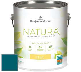 Benjamin Moore 512 Natura Interior Flat Finish матовая краска цвет NCS S 5045-B10G 